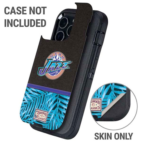 NBA Utah Jazz Retro Palms Otterbox Defender iPhone Skin