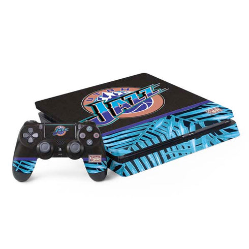 NBA Utah Jazz Retro Palms PS4 Slim Bundle Skin