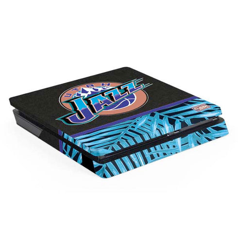 NBA Utah Jazz Retro Palms PS4 Slim Skin