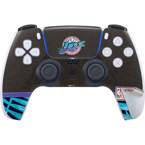 NBA Utah Jazz Retro Palms PS5 Pro Disk Bundle Skin