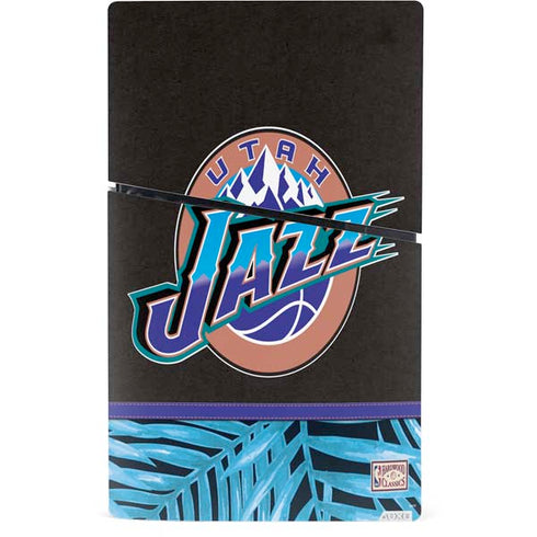 NBA Utah Jazz Retro Palms PS5 Slim Digital Edition Console Skin