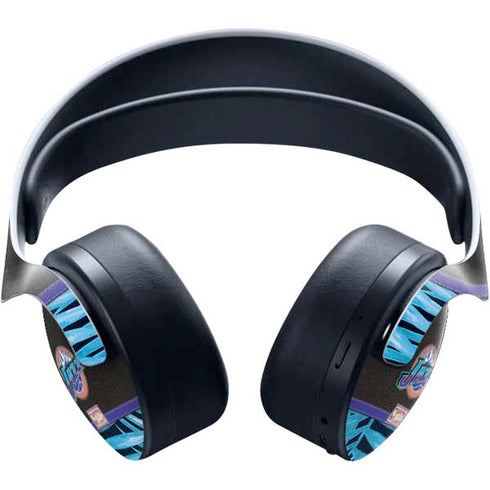 NBA Utah Jazz Retro Palms PULSE 3D Wireless Headset for PS5 Skin