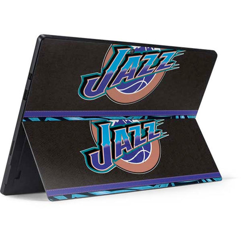 NBA Utah Jazz Retro Palms Surface Pro 7 Skin