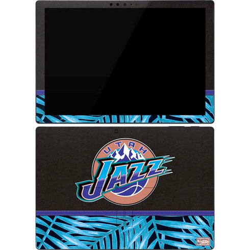 NBA Utah Jazz Retro Palms Surface Pro 7 Skin
