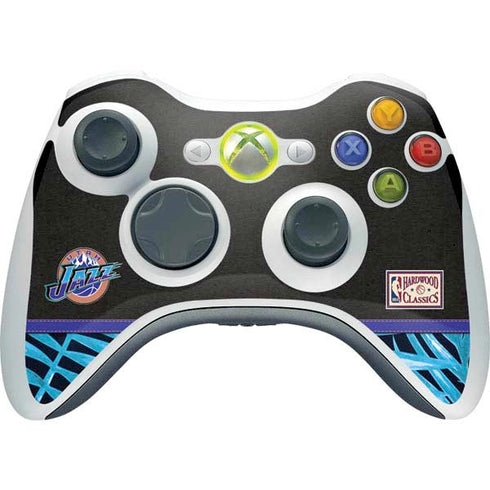 NBA Utah Jazz Retro Palms Xbox 360 Wireless Controller Skin