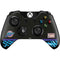 NBA Utah Jazz Retro Palms Xbox One Controller Skin