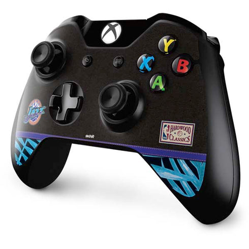 NBA Utah Jazz Retro Palms Xbox One Controller Skin