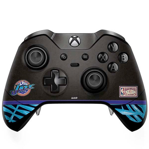 NBA Utah Jazz Retro Palms Xbox One Elite Controller Skin