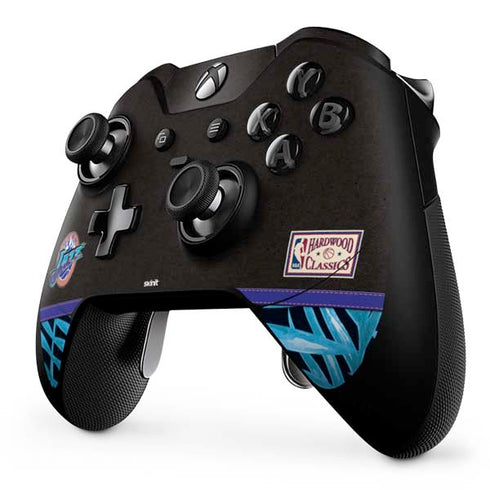 NBA Utah Jazz Retro Palms Xbox One Elite Controller Skin