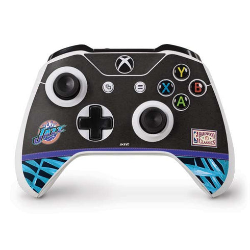NBA Utah Jazz Retro Palms Xbox One S Controller Skin