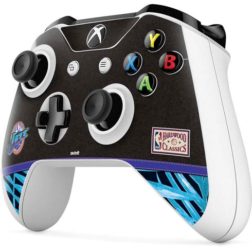 NBA Utah Jazz Retro Palms Xbox One S Controller Skin