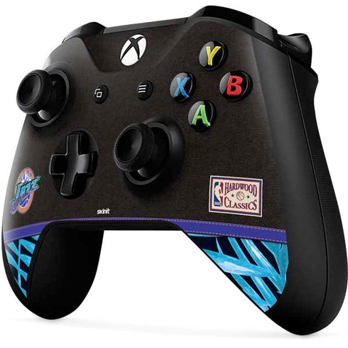 NBA Utah Jazz Retro Palms Xbox One X Controller Skin