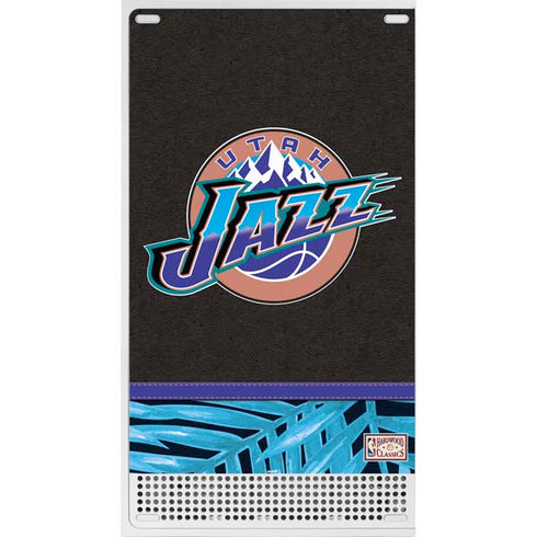NBA Utah Jazz Retro Palms Xbox Series S Console Skin