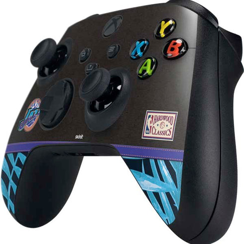 NBA Utah Jazz Retro Palms Xbox Series X Controller Skin