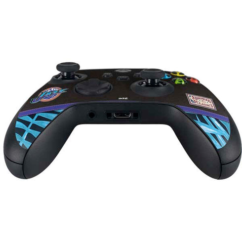NBA Utah Jazz Retro Palms Xbox Series X Controller Skin