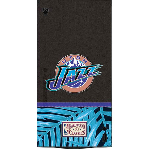 NBA Utah Jazz Retro Palms XBox Series X Digital Edition Console Skin