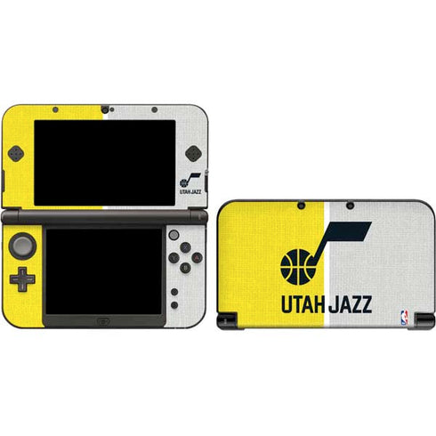 NBA Utah Jazz Split Canvas 3DS XL 2015 Skin