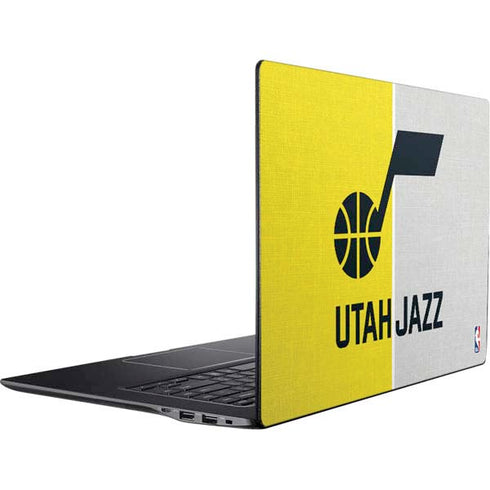 NBA Utah Jazz Split Canvas Ativ Book 9 (15.6in 2014) Skin