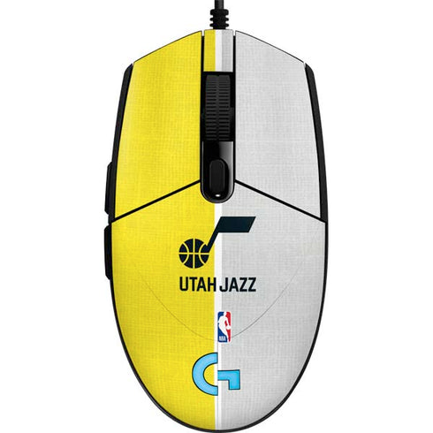 NBA Utah Jazz Split Canvas G203 Prodigy RGB Wired Gaming Mouse Skin
