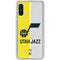 NBA Utah Jazz Split Canvas Galaxy A10e Clear Case