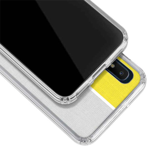 NBA Utah Jazz Split Canvas Galaxy A10e Clear Case