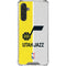 NBA Utah Jazz Split Canvas Galaxy A17 Clear Case