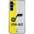 NBA Utah Jazz Split Canvas Galaxy A35 5G Clear Case