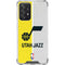 NBA Utah Jazz Split Canvas Galaxy A52 5G Clear Case