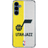 NBA Utah Jazz Split Canvas Galaxy A55 5G Clear Case