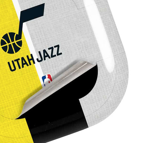 NBA Utah Jazz Split Canvas Galaxy Buds Pro Skin