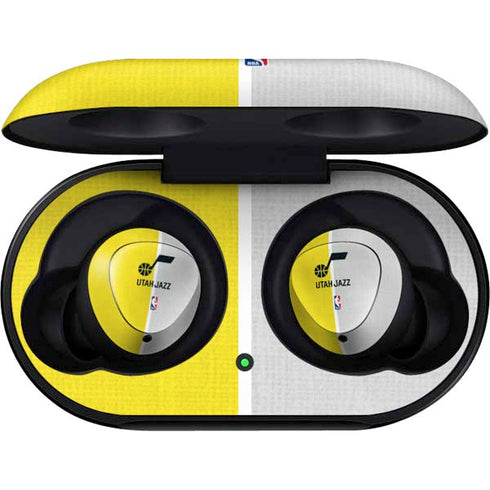 NBA Utah Jazz Split Canvas Galaxy Buds Skin