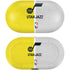 NBA Utah Jazz Split Canvas Galaxy Buds Skin