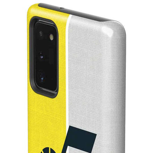 NBA Utah Jazz Split Canvas Galaxy Note20 5G Pro Case