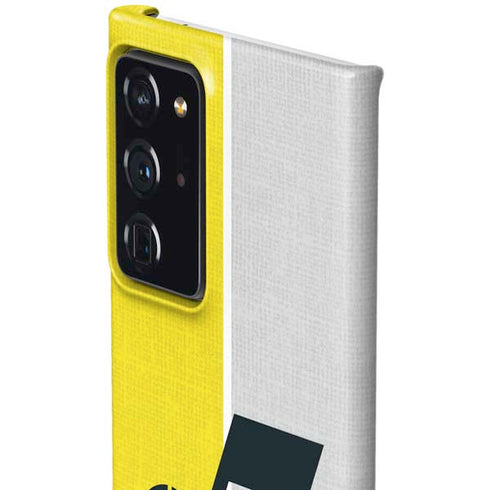 NBA Utah Jazz Split Canvas Galaxy Note20 Ultra 5G Lite Case