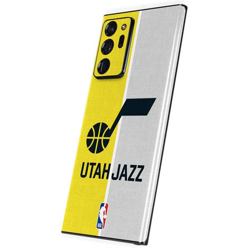 NBA Utah Jazz Split Canvas Galaxy Note20 Ultra 5G Skin