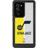 NBA Utah Jazz Split Canvas Galaxy Note20 Ultra 5G Waterproof Case