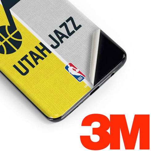 NBA Utah Jazz Split Canvas Galaxy S10 Skin