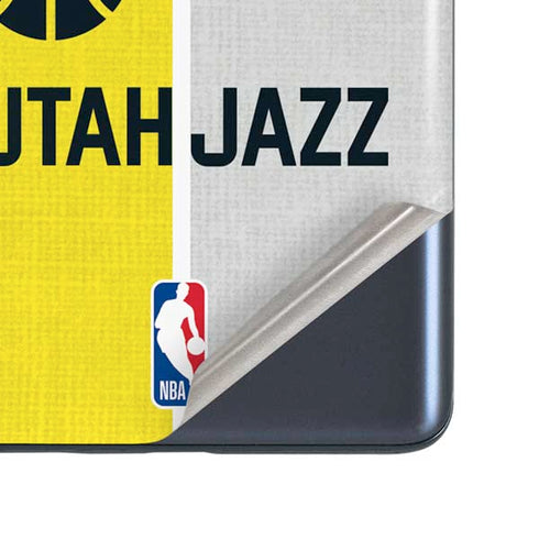NBA Utah Jazz Split Canvas Galaxy S20 Fan Edition Skin