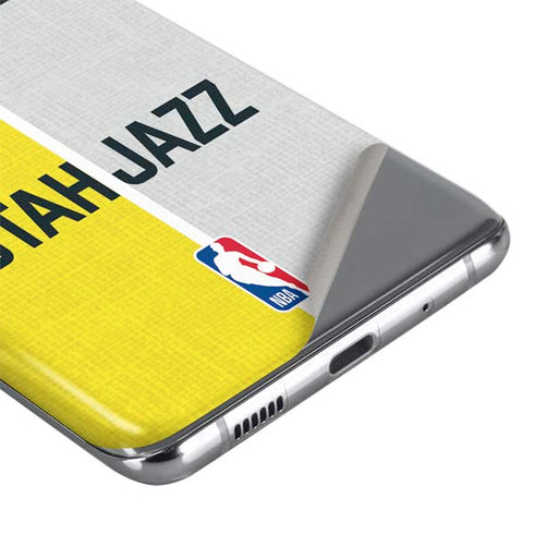 NBA Utah Jazz Split Canvas Galaxy S20 Plus Skin