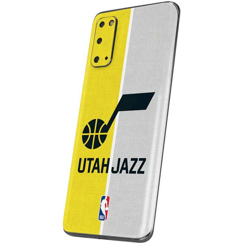 NBA Utah Jazz Split Canvas Galaxy S20 Skin