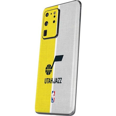 NBA Utah Jazz Split Canvas Galaxy S20 Ultra 5G Skin