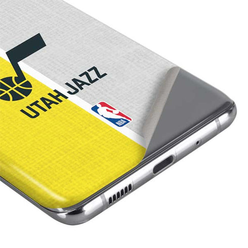 NBA Utah Jazz Split Canvas Galaxy S20 Ultra 5G Skin