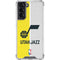 NBA Utah Jazz Split Canvas Galaxy S22 Clear Case