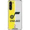 NBA Utah Jazz Split Canvas Galaxy S23 FE Clear Case