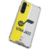 NBA Utah Jazz Split Canvas Galaxy S23 Plus Clear Case