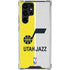 NBA Utah Jazz Split Canvas Galaxy S23 Ultra Clear Case