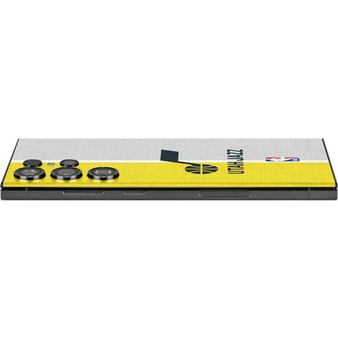 NBA Utah Jazz Split Canvas Galaxy S23 Ultra Skin