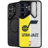 NBA Utah Jazz Split Canvas Galaxy S25 Plus Kickstand Case