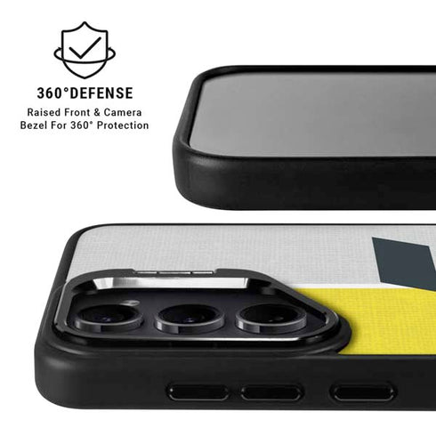 NBA Utah Jazz Split Canvas Galaxy S24 Ultra Kickstand Case