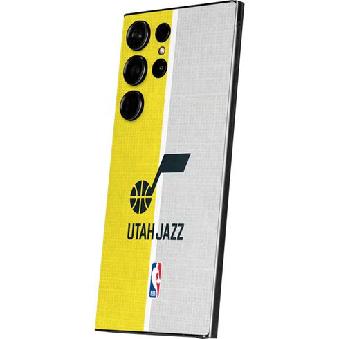 NBA Utah Jazz Split Canvas Galaxy S24 Ultra Skin